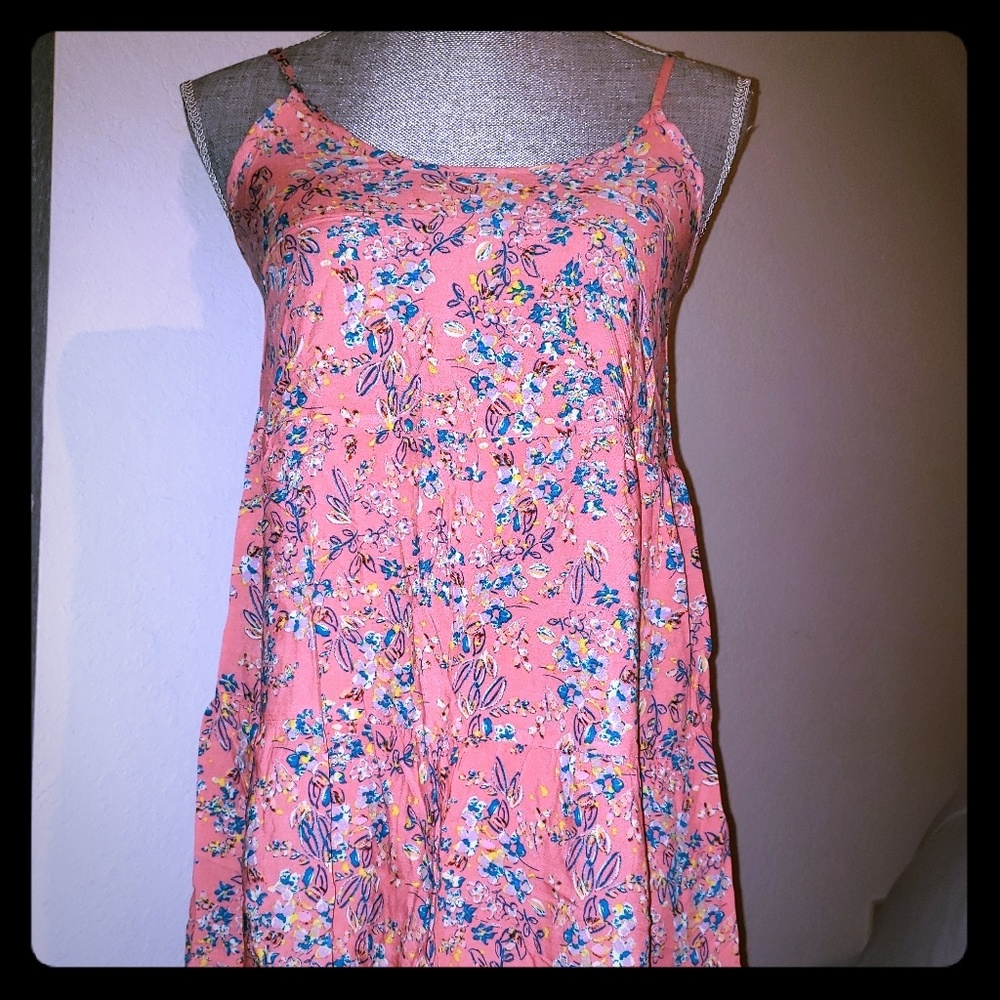Mossimo sleeveless coral dress